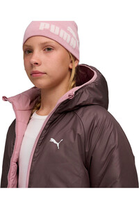 Puma chamarra niño Reversible Puffer Ja vista detalle