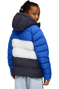 Puma chamarra niño Synthetic Hooded Puf vista trasera