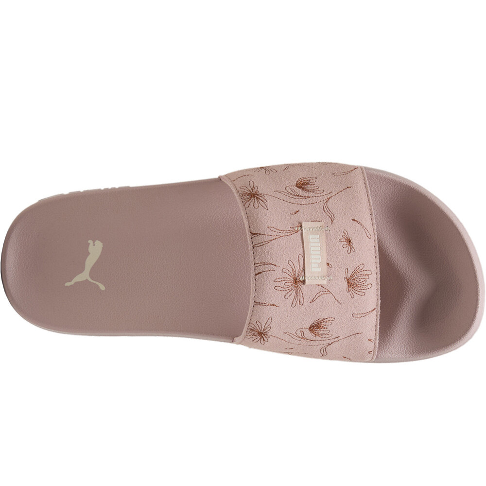 Puma chanclas mujer Leadcat 2.0 Crafted Flowers vista superior