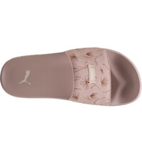 Puma chanclas mujer Leadcat 2.0 Crafted Flowers vista superior