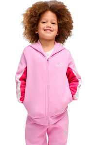 Puma chándal bebé ESS BLOCK Hooded Ful vista detalle