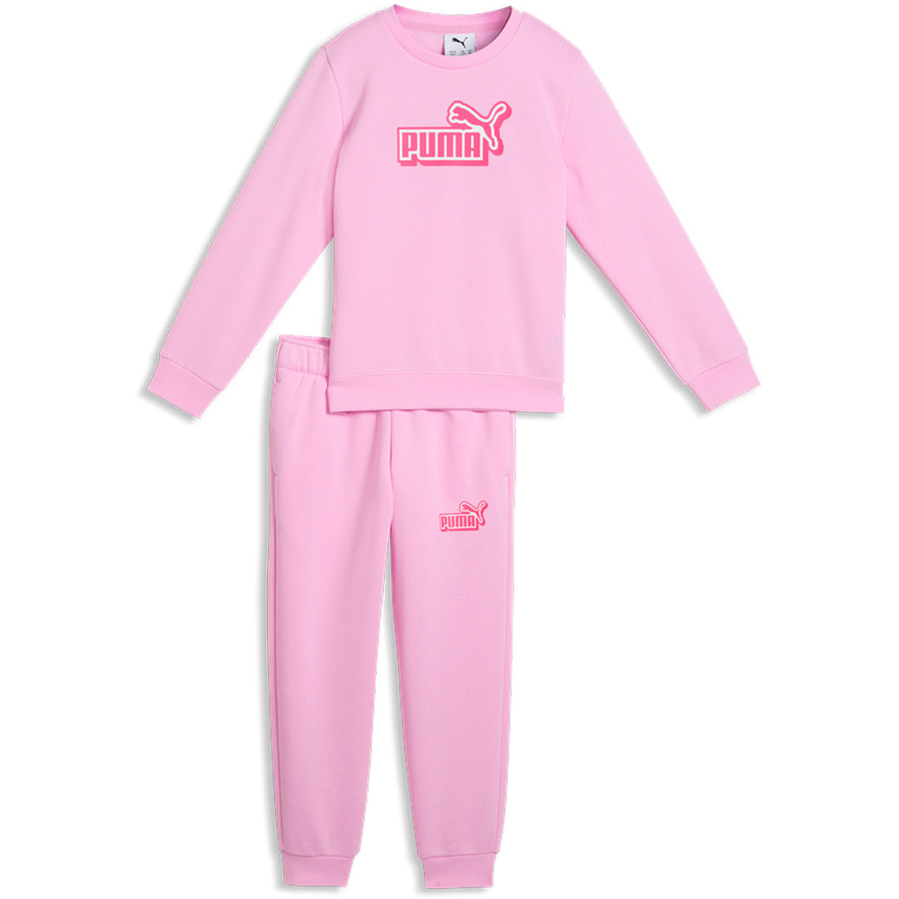 Puma chándal bebé ESS LOGO LAB Crew Sw vista detalle