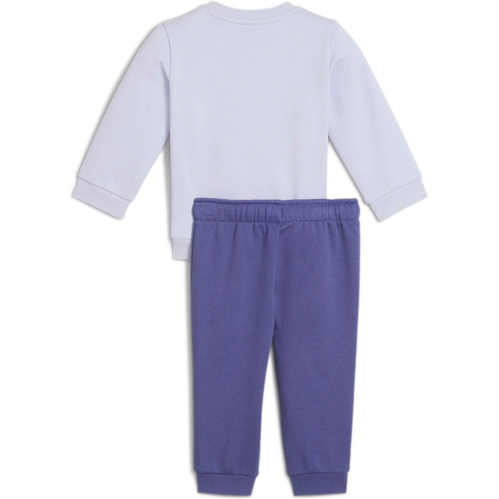 Puma chándal bebé MINICATS ESS Crew Set FL INF vista trasera