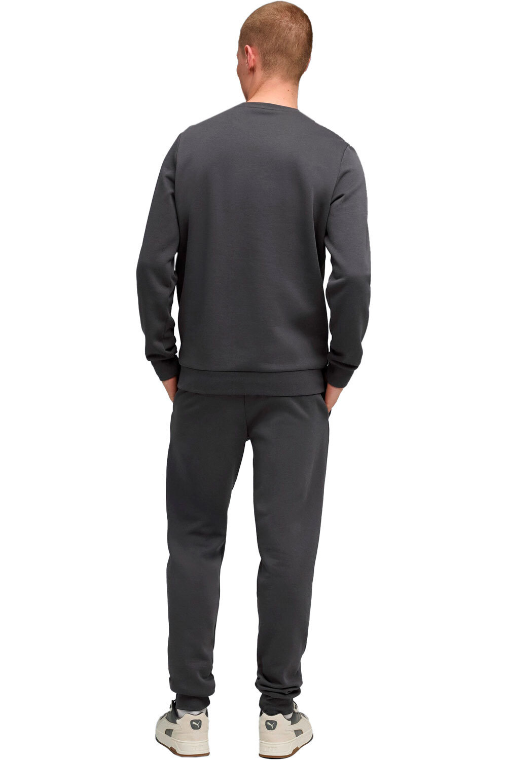 Puma chándal hombre ESS Elevated Crew Sw vista trasera