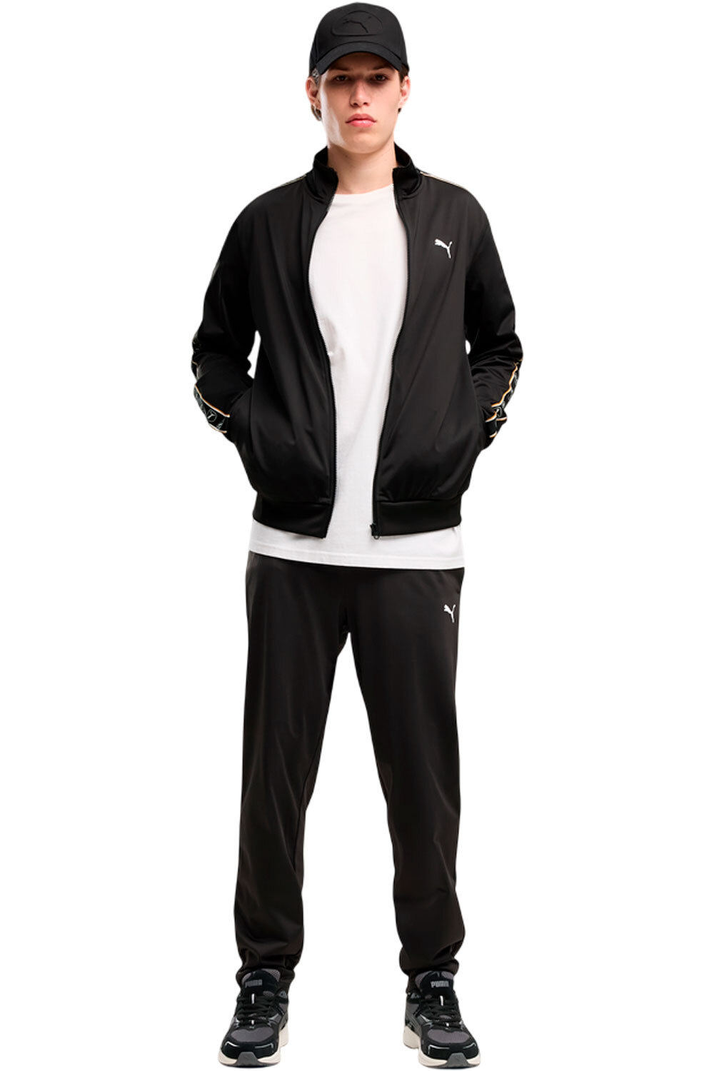 Puma chándal hombre Poly Tape Suit vista frontal