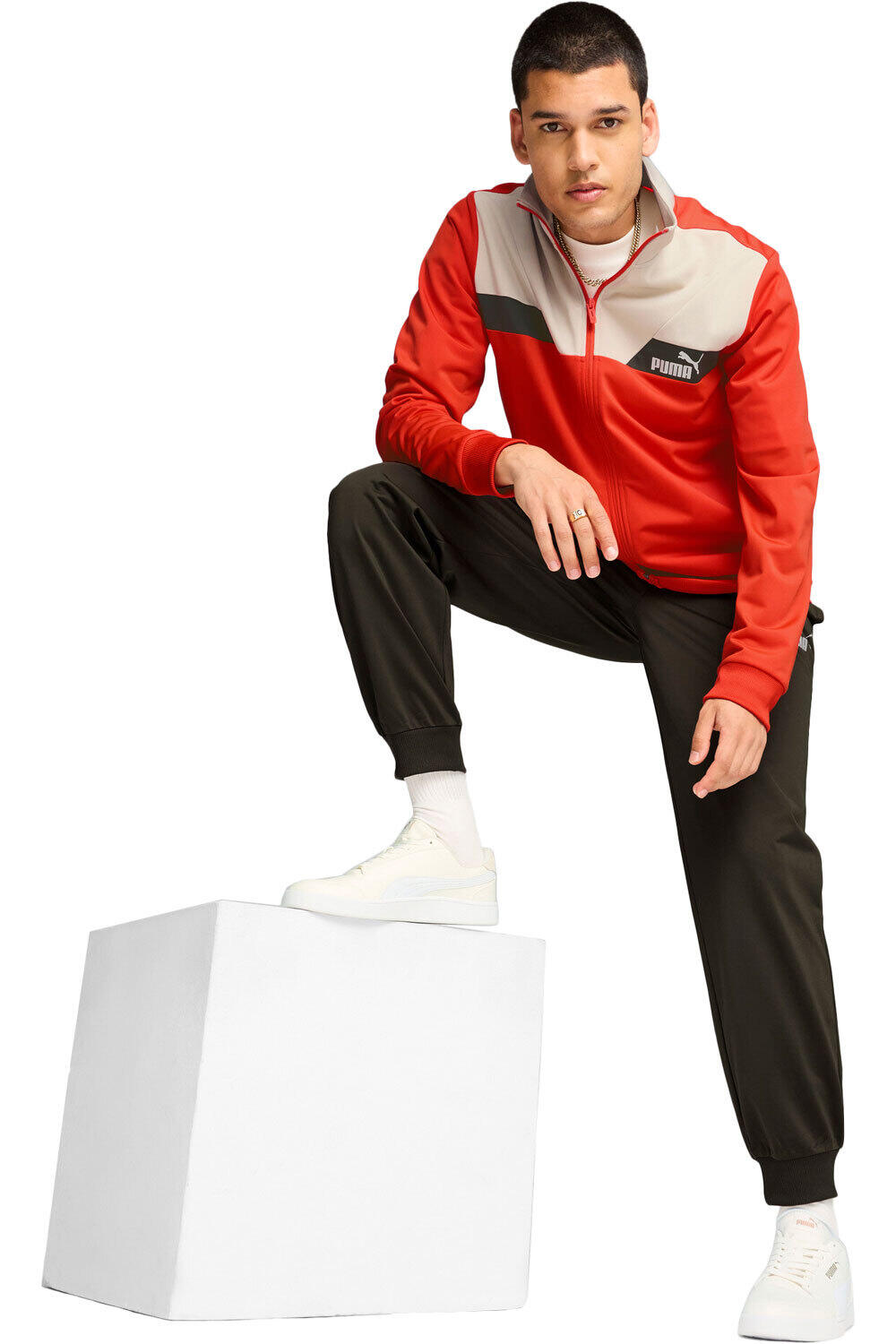 Puma chándal hombre PUMA POWER Poly Suit vista frontal