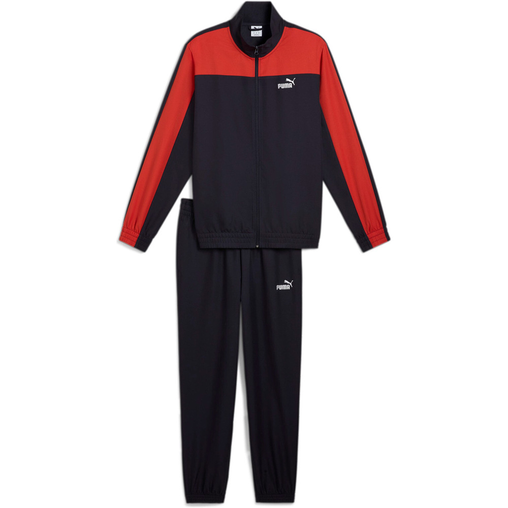 Puma chándal hombre Woven Colorblock Tracksuit vista frontal