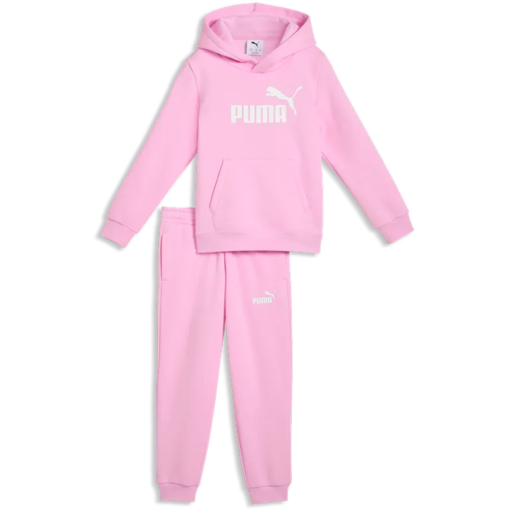 Puma chándal junior niña ESS No.1 Logo Sweat vista frontal
