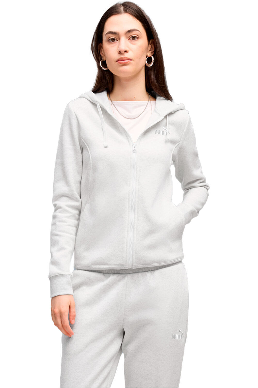 Puma chándal mujer Hooded Sweat Suit Fu vista detalle