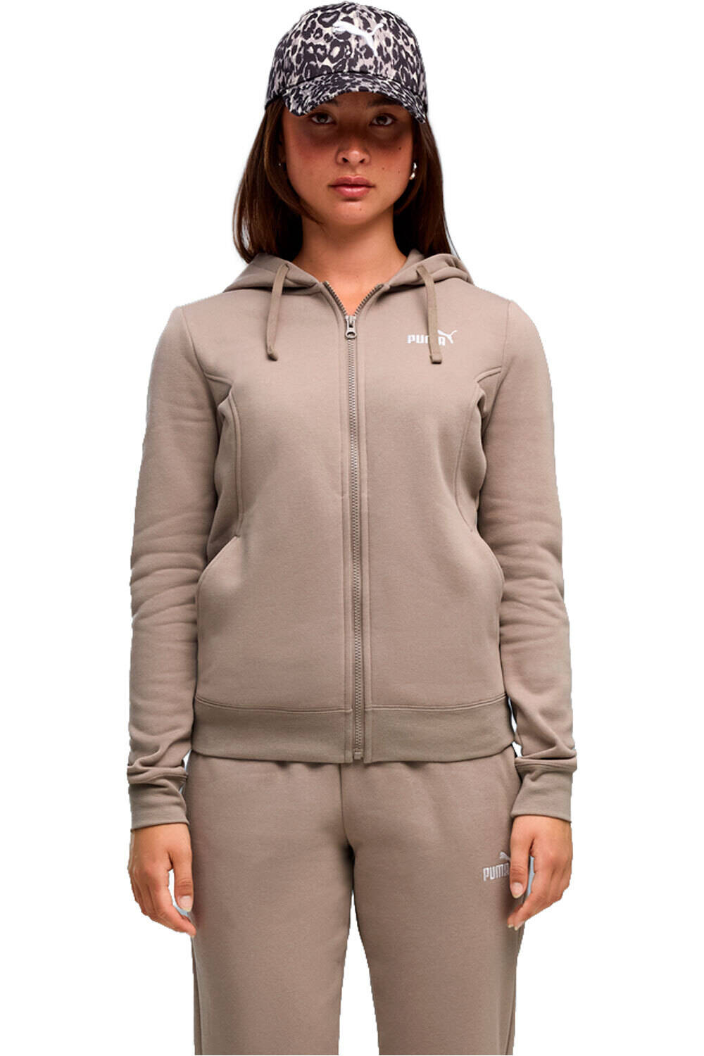 Puma chándal mujer Hooded Sweat Suit Fu vista detalle