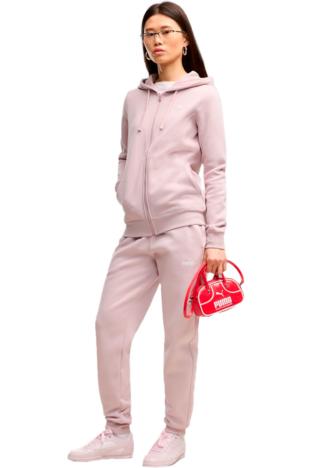 Puma chándal mujer Hooded Sweat Suit Fu vista frontal