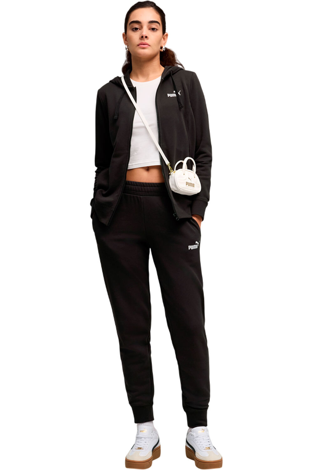 Puma chándal mujer Hooded Sweat Suit TR vista frontal