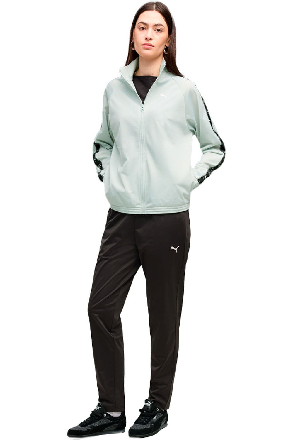 Puma chándal mujer Poly Standard Suit o vista frontal