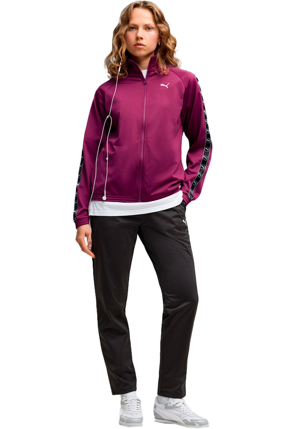 Puma chándal mujer Poly Standard Suit o vista frontal