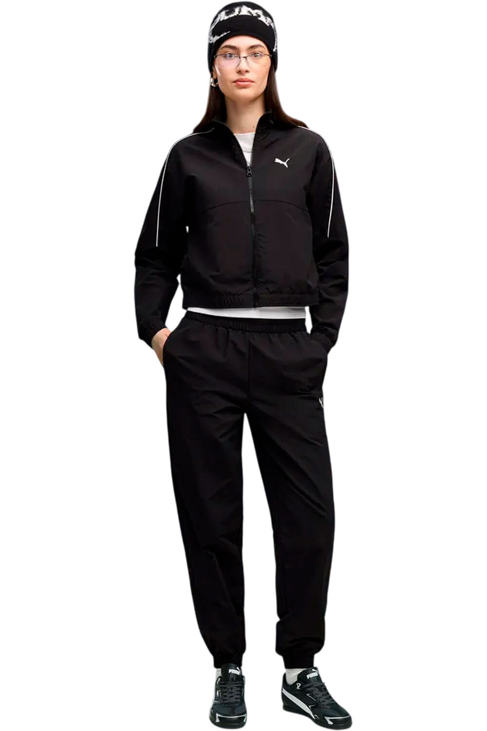 Puma chándal mujer Woven Standard Suit vista frontal