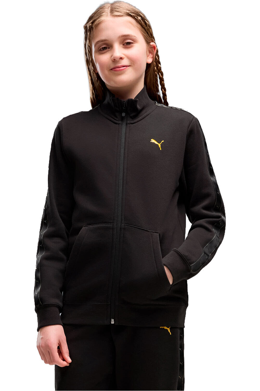 Puma chándal niña ESS TAPE Full-Zip Sw vista detalle