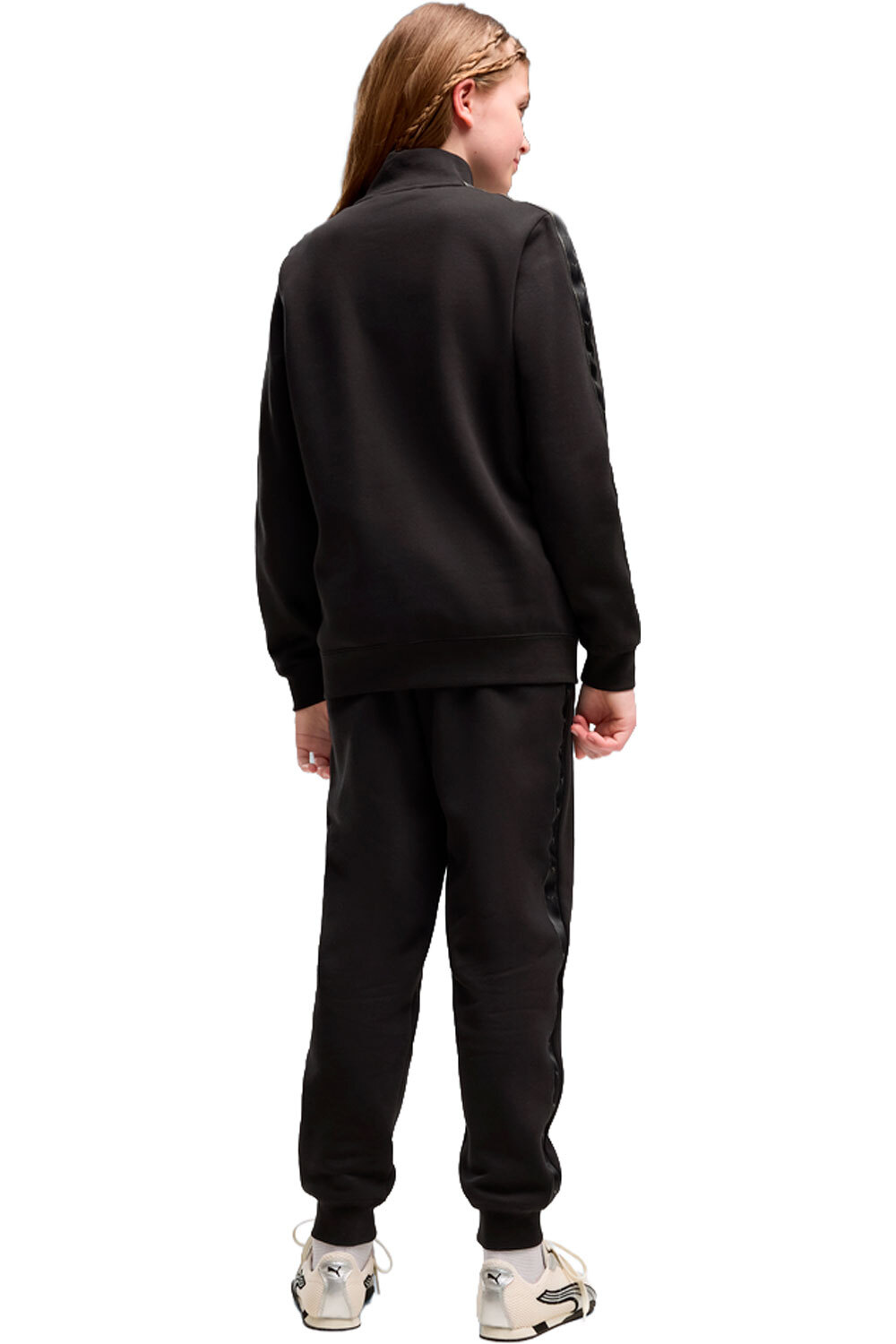 Puma chándal niña ESS TAPE Full-Zip Sw vista trasera