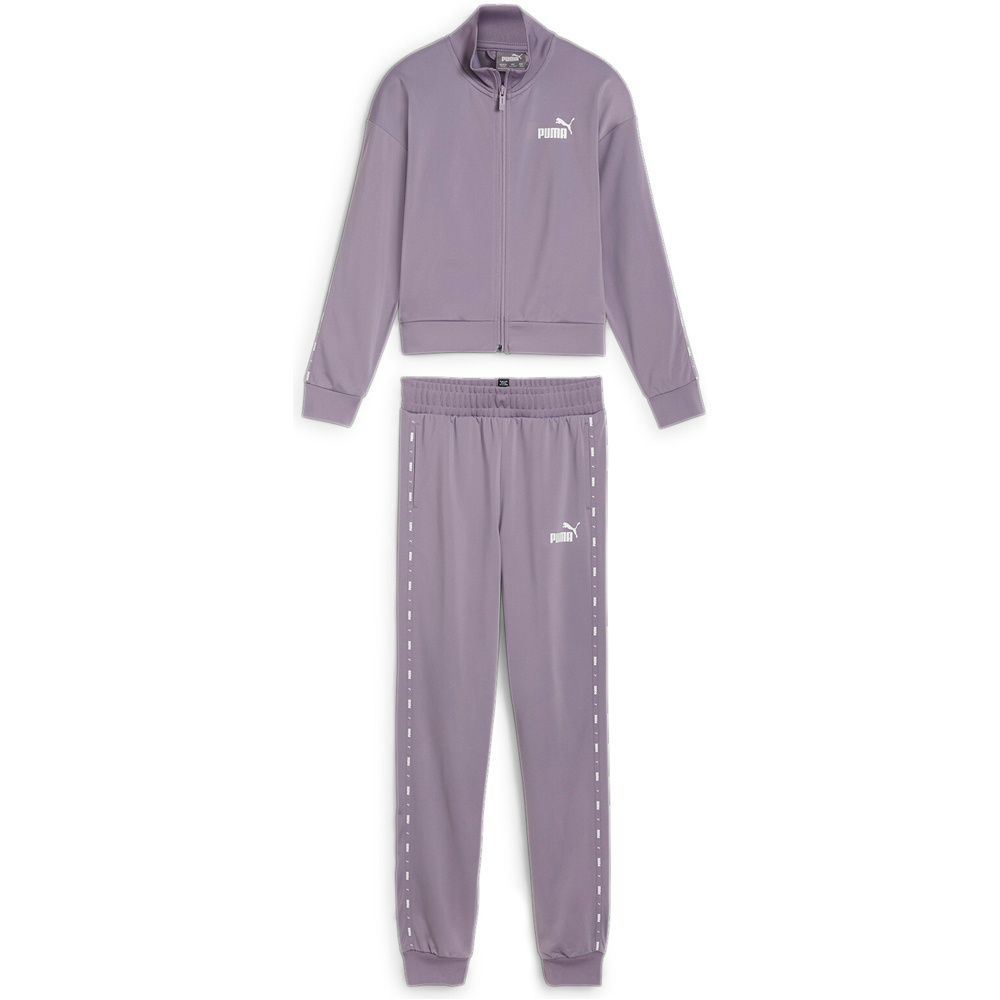 Puma chándal niña ESS TAPE Tricot Suit vista detalle
