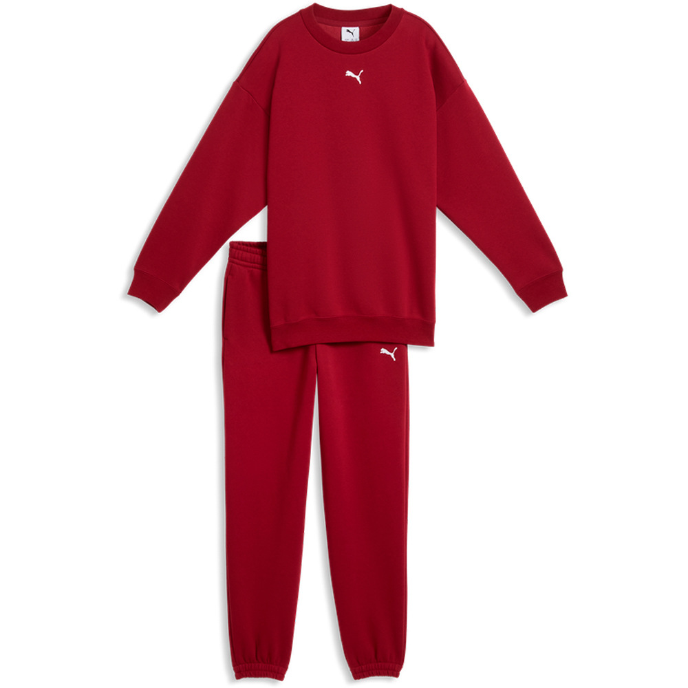 Puma chándal niña Loungewear Oversized 03
