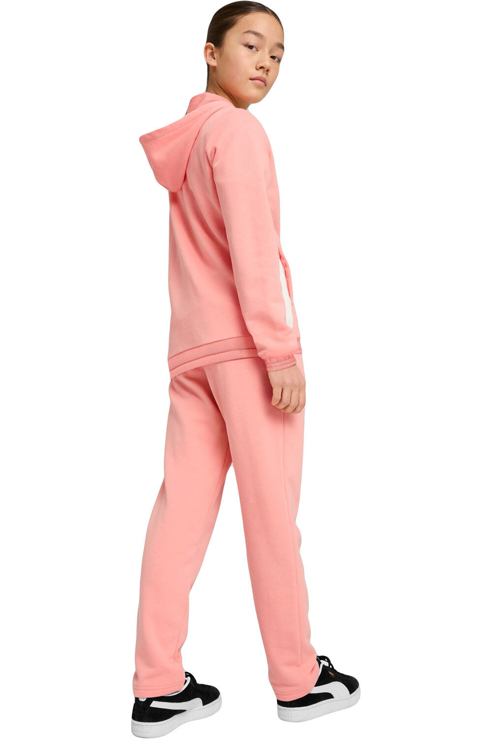 Puma chándal niña Metallic Hooded Sweat Suit TR G vista trasera