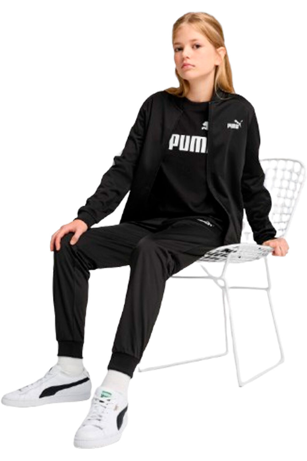 Puma chándal niña Poly Baseball Suit G vista frontal