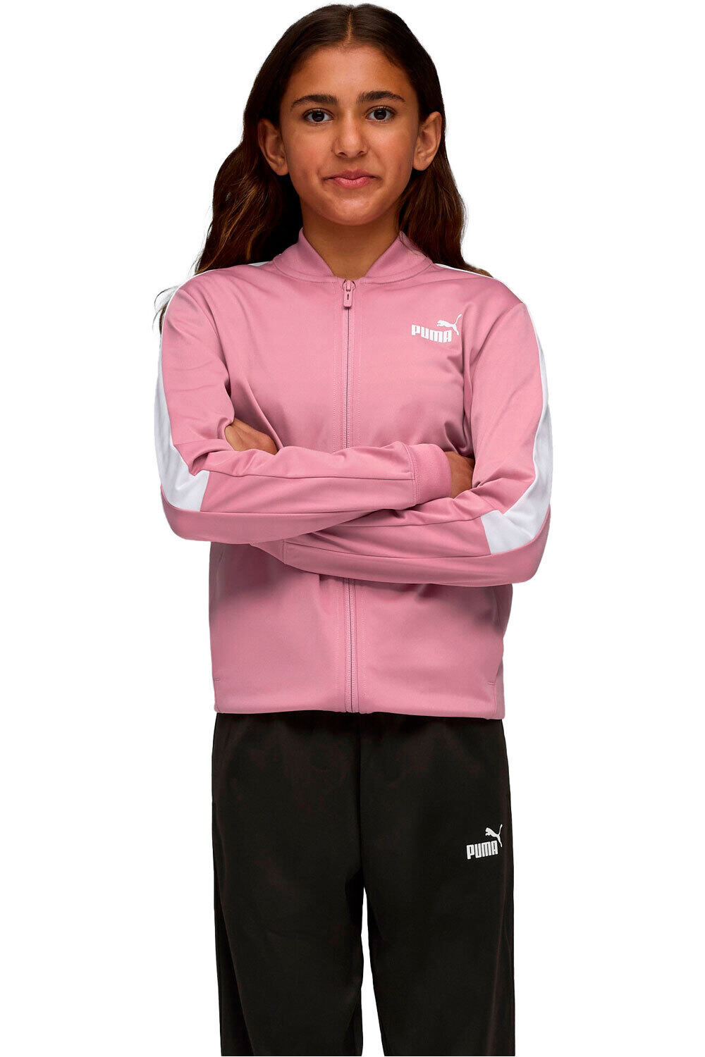 Puma chándal niña Poly Baseball Suit G vista frontal