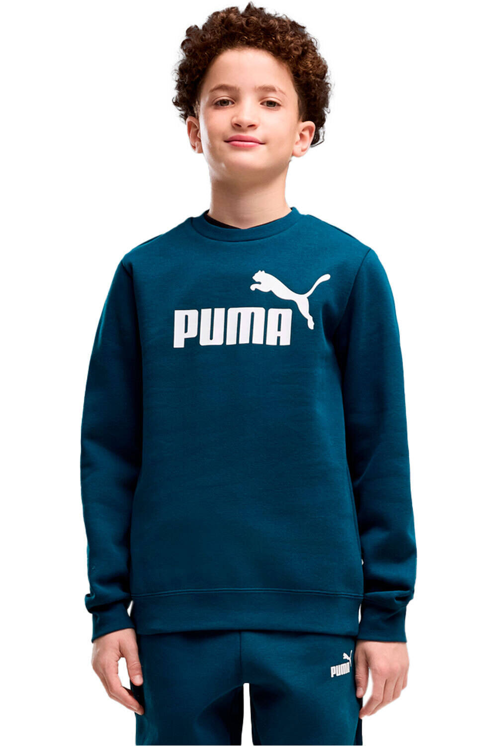 Puma chándal niño ESS No.1 Logo Crew S vista detalle