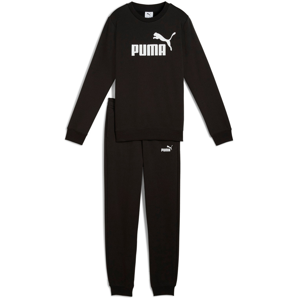 Puma chándal niño ESS No.1 Logo Crew S vista frontal