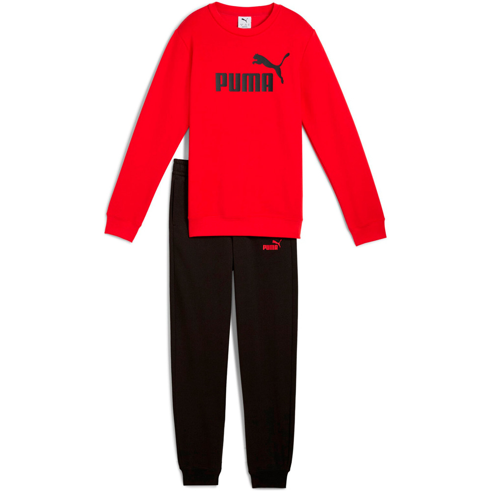 Puma chándal niño ESS No.1 Logo Crew S vista frontal