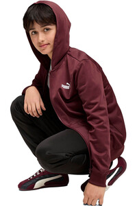 Puma chándal niño Hooded Full-Zip Poly vista detalle