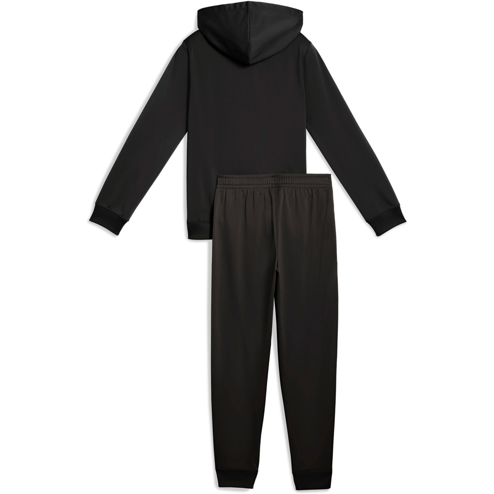 Puma chándal niño Hooded Full-Zip Poly vista trasera