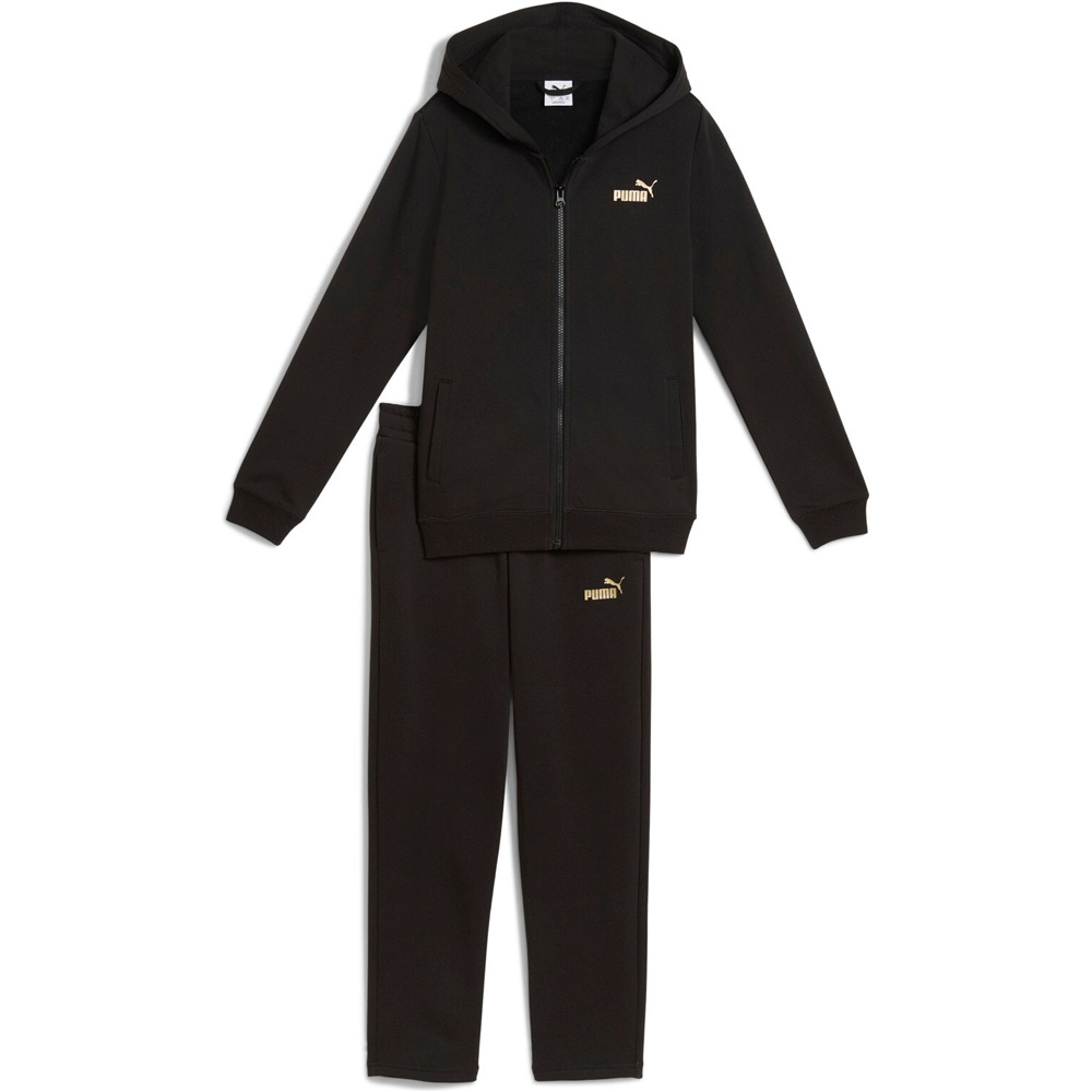 Puma chándal niño Metallic Hooded Swea 03