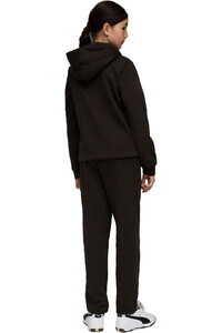 Puma chándal niño Metallic Hooded Swea vista trasera