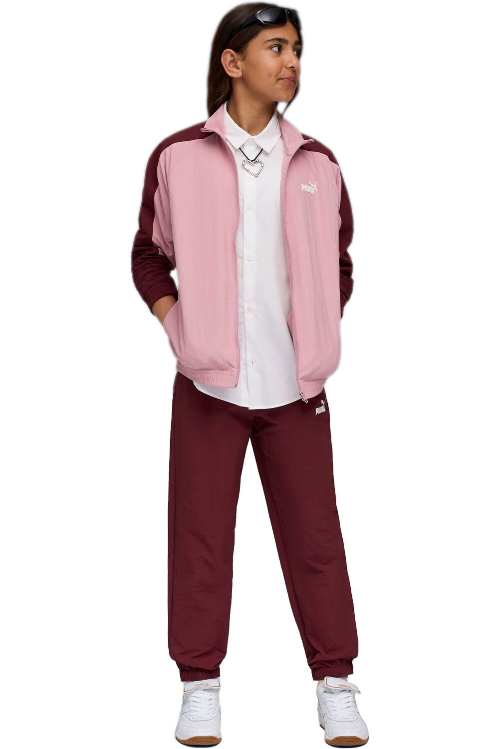 Puma chándal niño Woven Suit G vista frontal