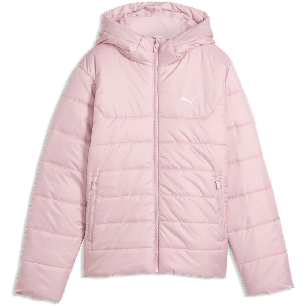 Puma chaqueta niña ESS Hooded Padded Ja vista detalle
