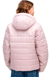 Puma chaqueta niña ESS Hooded Padded Ja vista trasera