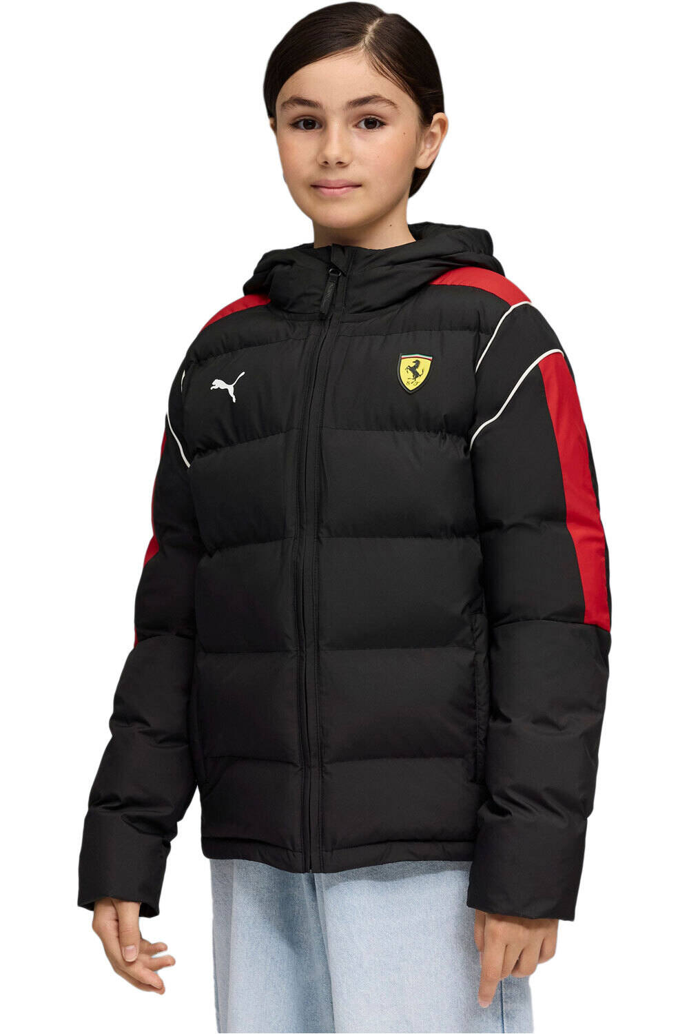 Puma chaqueta niño Ferrari Sportswear K vista frontal