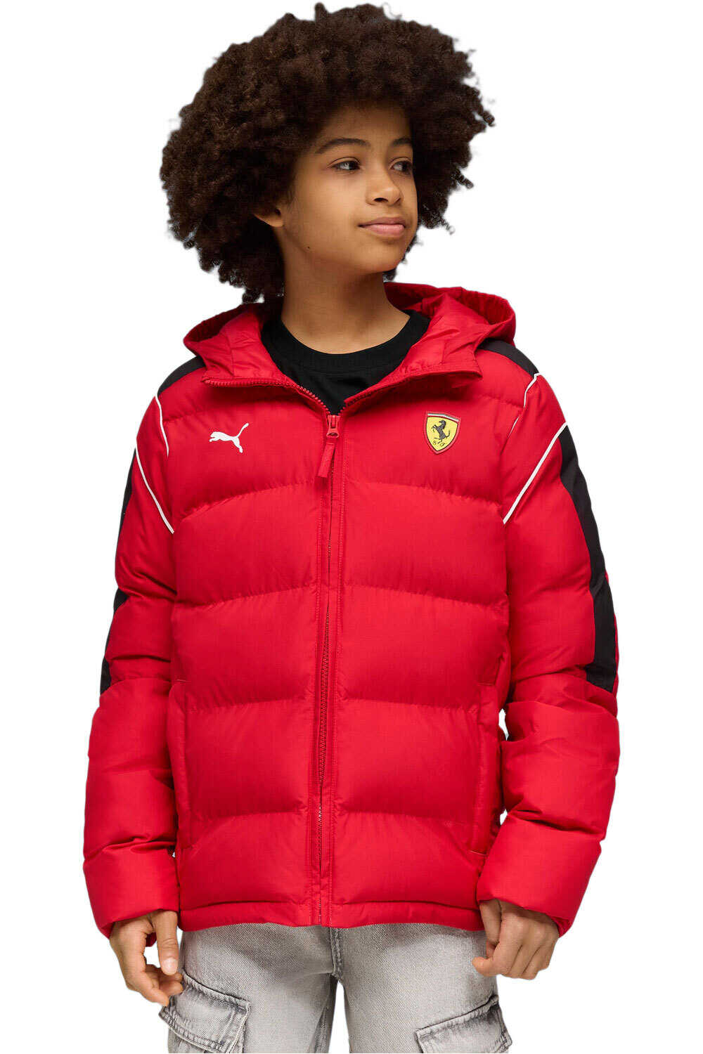 Puma chaqueta niño Ferrari Sportswear K vista frontal
