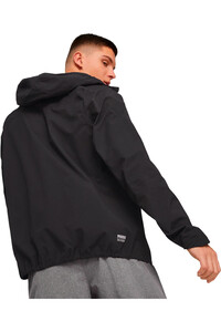 Puma CHAQUETA RUNNING HOMBRE M SEASONS STORMCELL LIGHT PACKABLE JACKET vista trasera