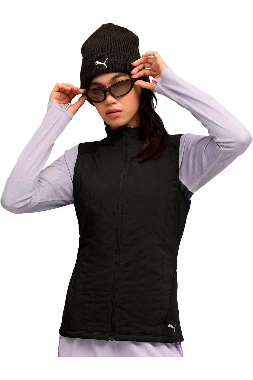 Puma CHAQUETA RUNNING MUJER W Run Cloudspun Warm vista frontal