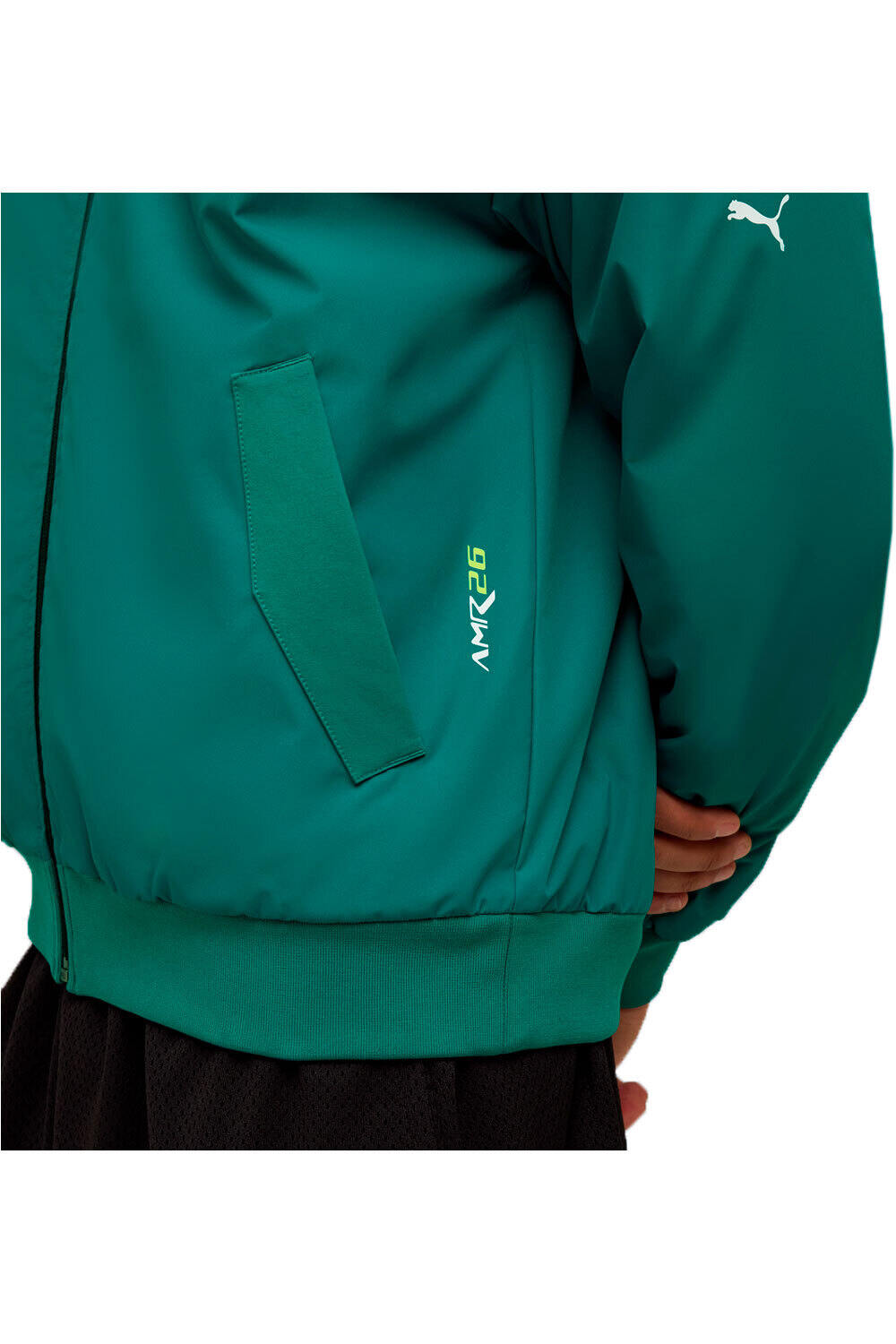 Puma chaquetas hombre AMF1 Replica Bomber vista detalle