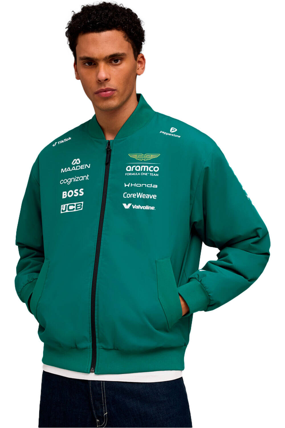 Puma chaquetas hombre AMF1 Replica Bomber vista frontal