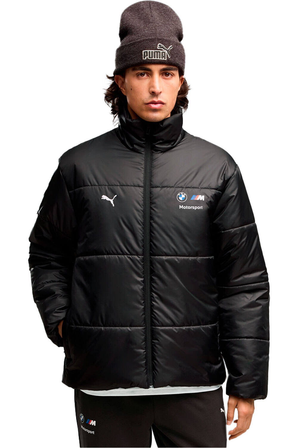 Puma chaquetas hombre BMW MMS Ess Padded j vista frontal