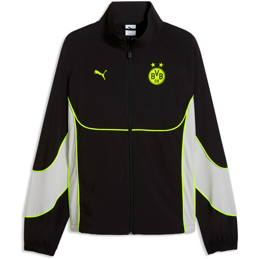 Puma chaquetas hombre BVB PUMATECH-X Track vista frontal