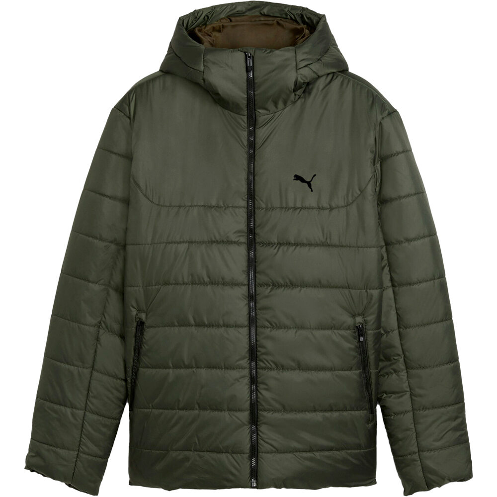 Puma chaquetas hombre ESS Hooded Padded Ja vista detalle