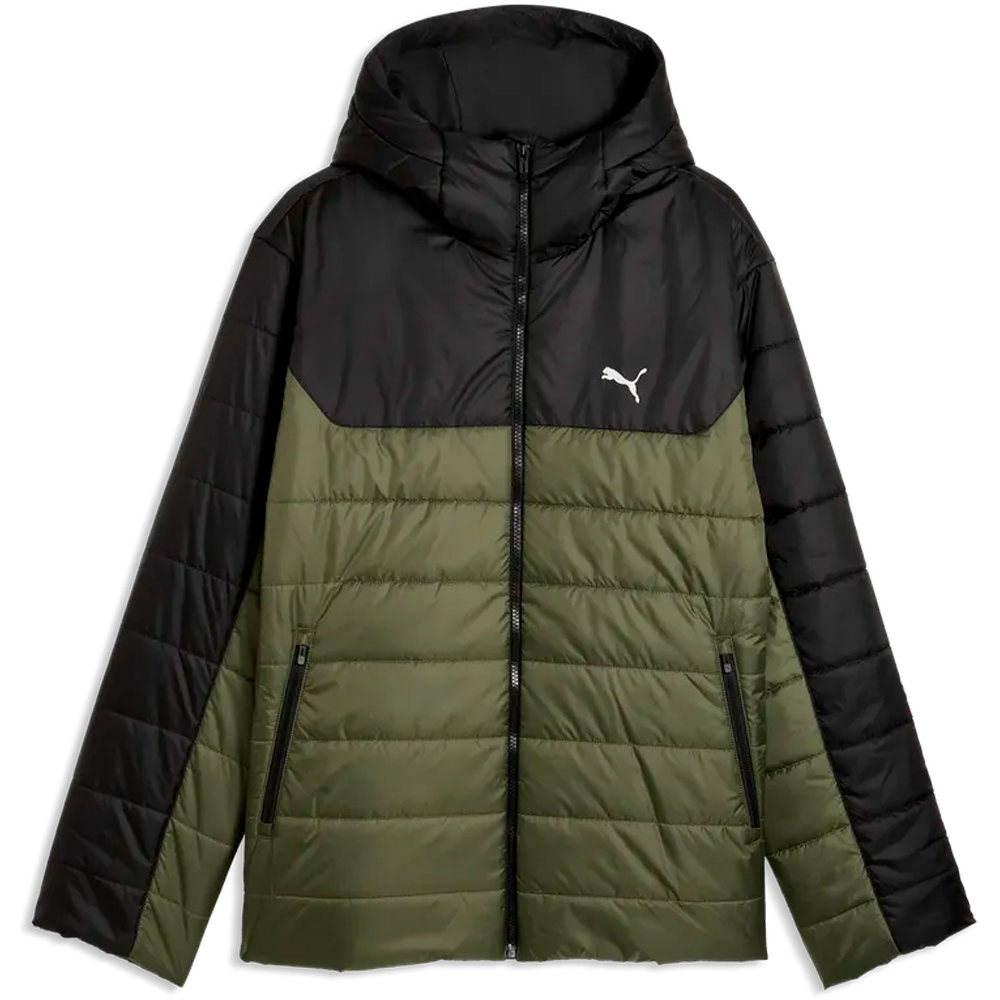 Puma chaquetas hombre ESS Hooded Padded Ja vista frontal