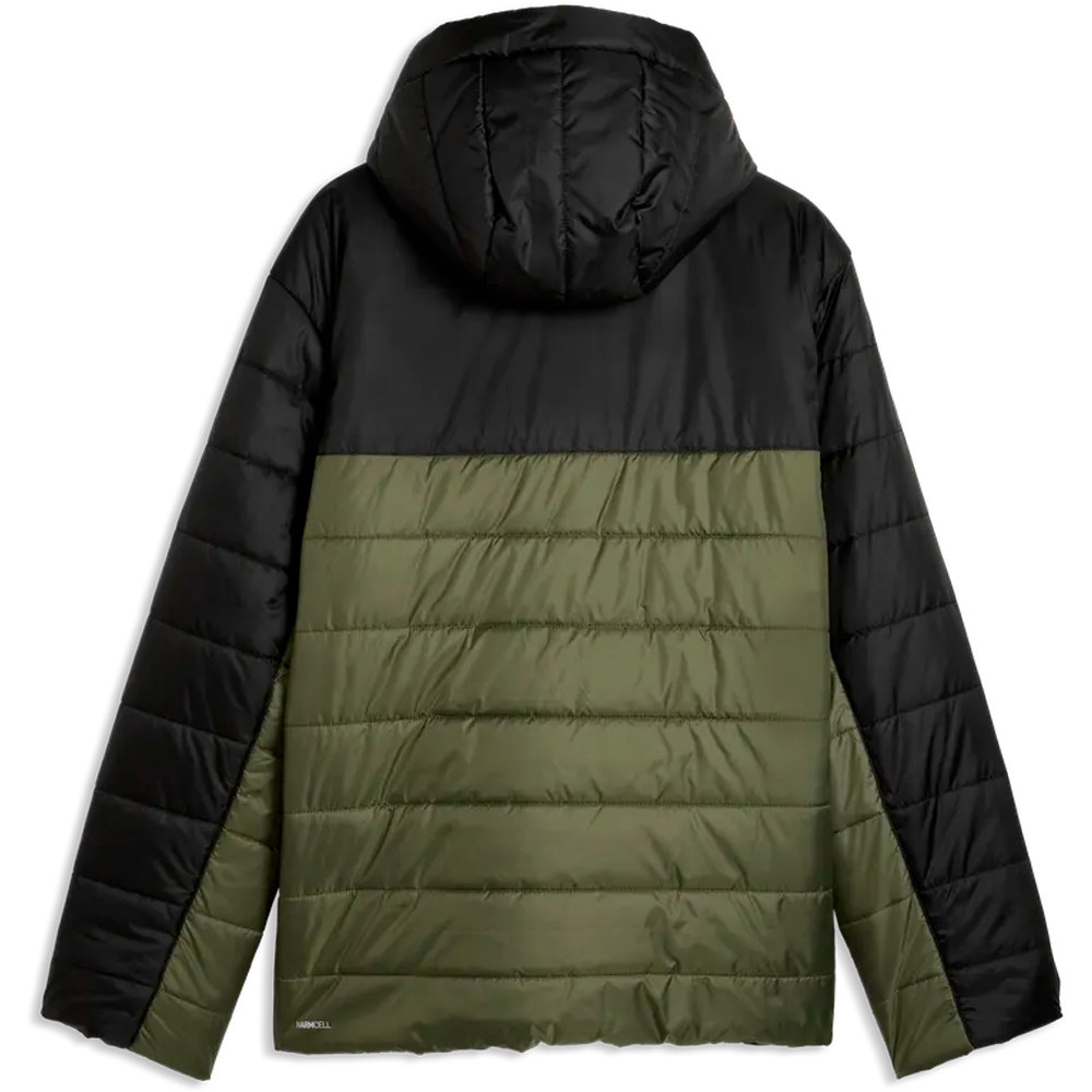Puma chaquetas hombre ESS Hooded Padded Ja vista trasera