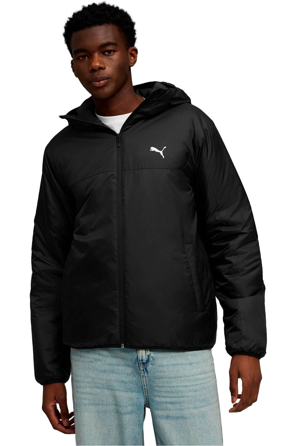 Puma chaquetas hombre ESS Light Padded Jac vista frontal