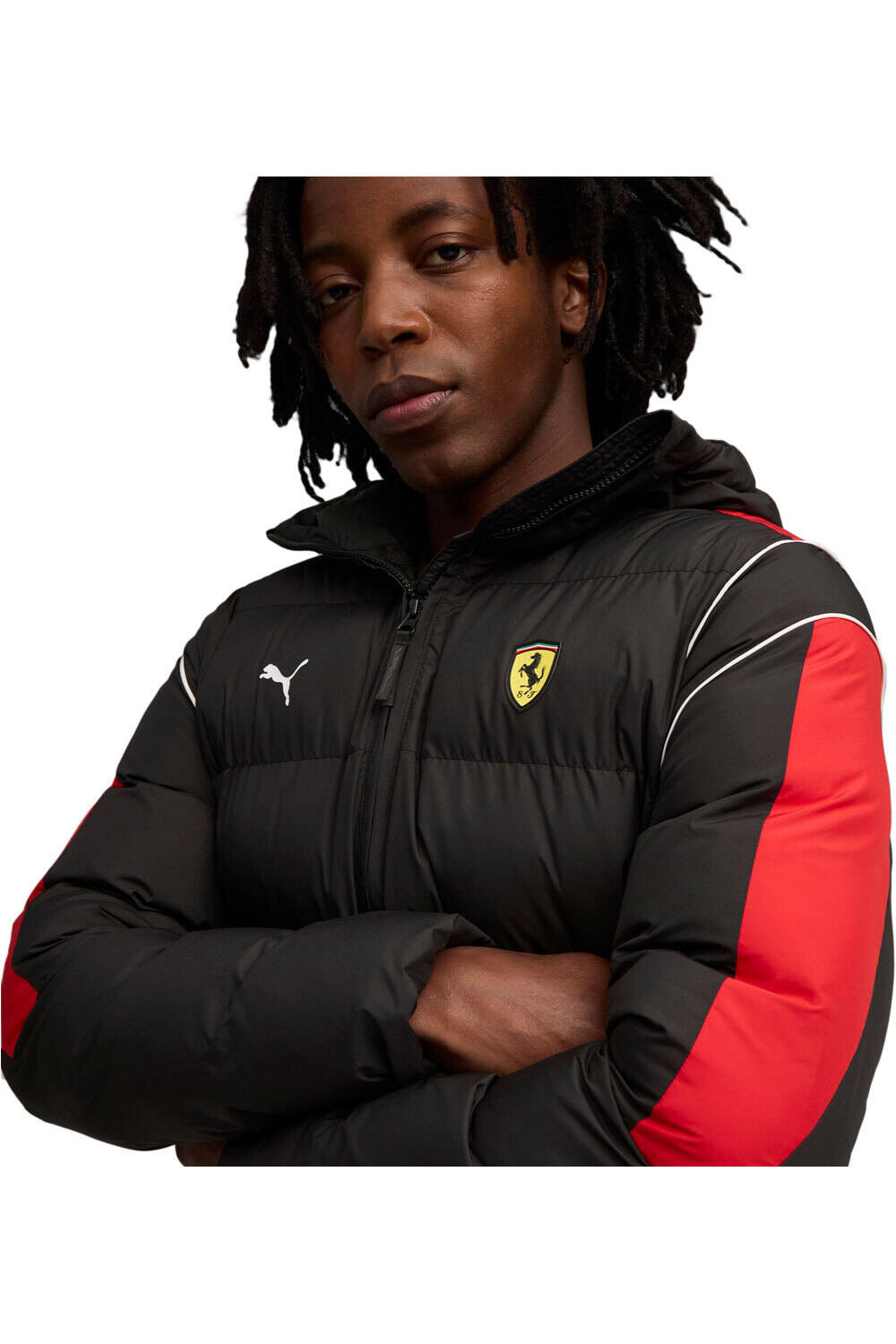 Puma chaquetas hombre Ferrari MT7 Ecolite vista detalle