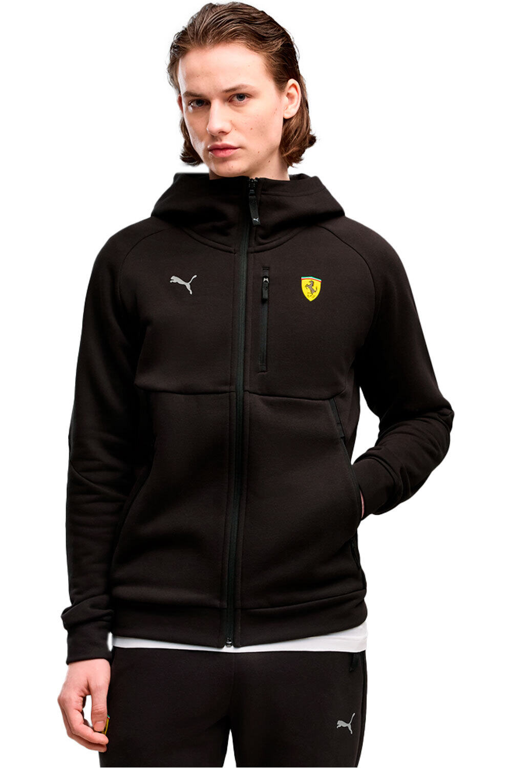 Puma chaquetas hombre Ferrari Puma Tech Ja vista frontal